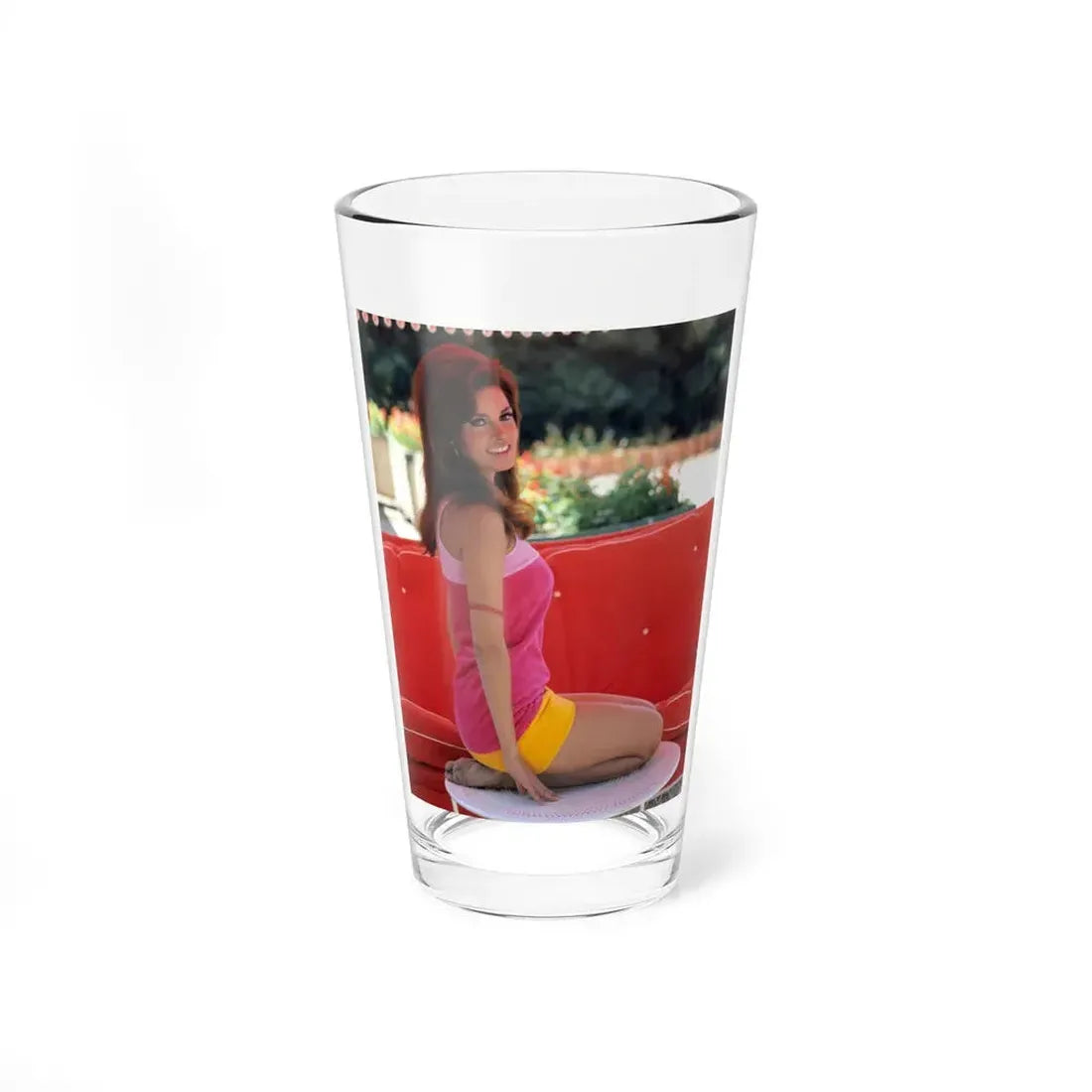 Raquel Welch #363 (Vintage Female Icon) Pint Glass 16oz 16oz - Go Mug Yourself
