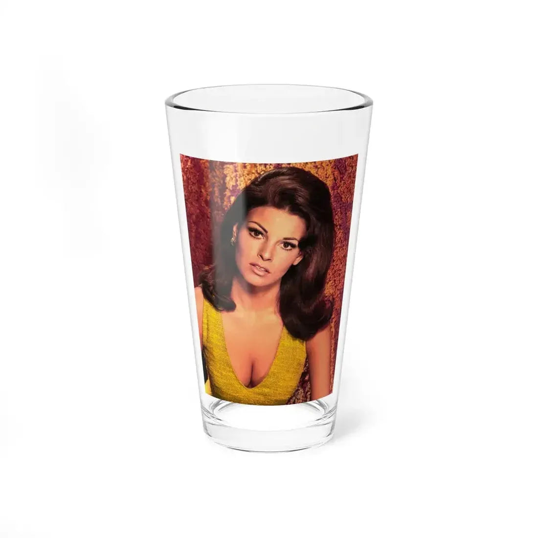 Raquel Welch #364 (Vintage Female Icon) Pint Glass 16oz 16oz - Go Mug Yourself