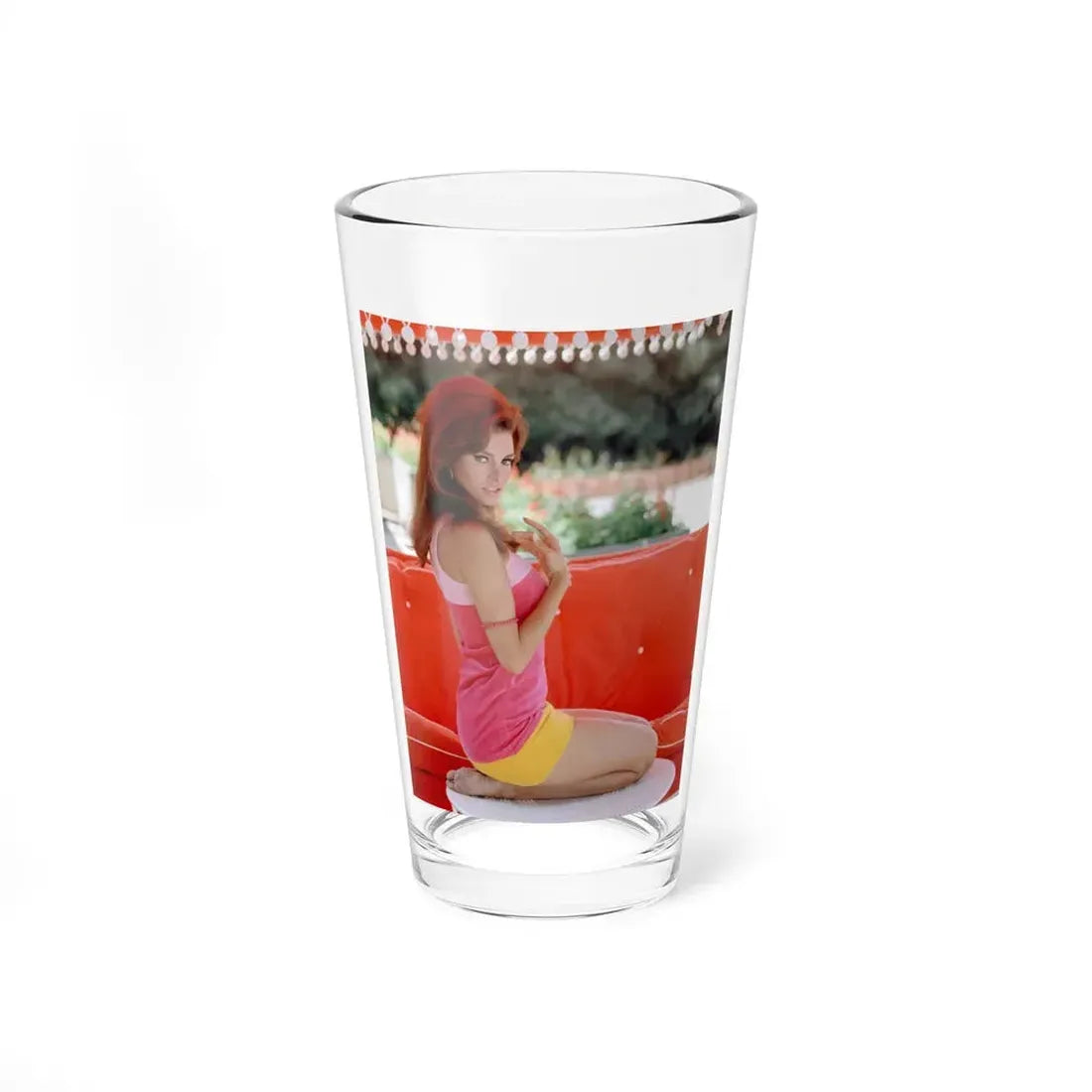 Raquel Welch #368 (Vintage Female Icon) Pint Glass 16oz 16oz - Go Mug Yourself