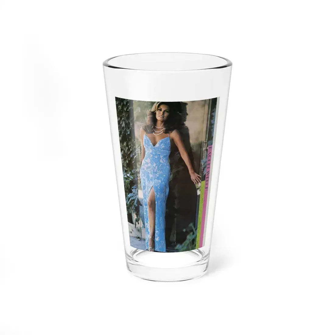 Raquel Welch #370 (Vintage Female Icon) Pint Glass 16oz 16oz - Go Mug Yourself
