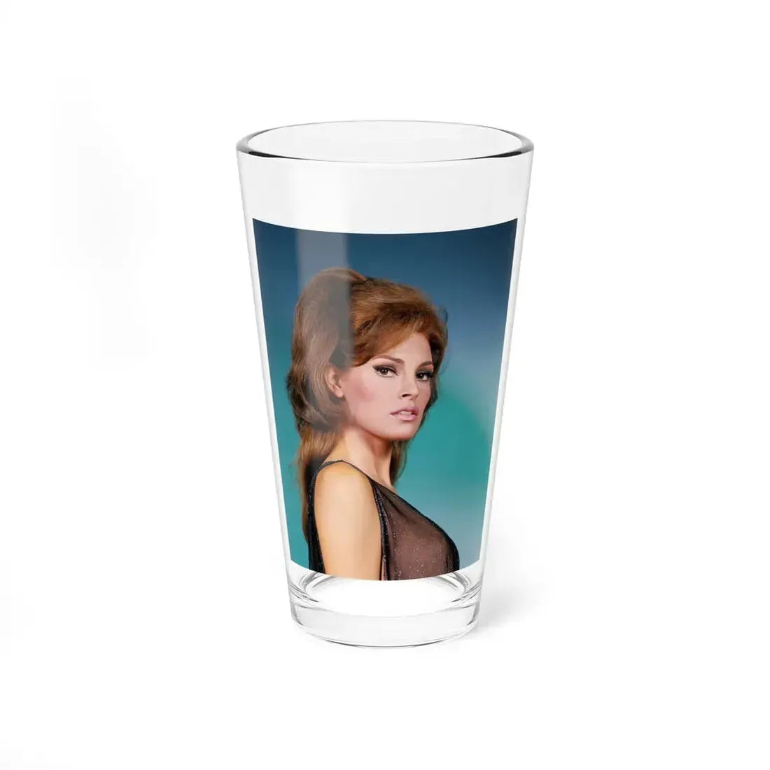 Raquel Welch #374 (Vintage Female Icon) Pint Glass 16oz 16oz - Go Mug Yourself