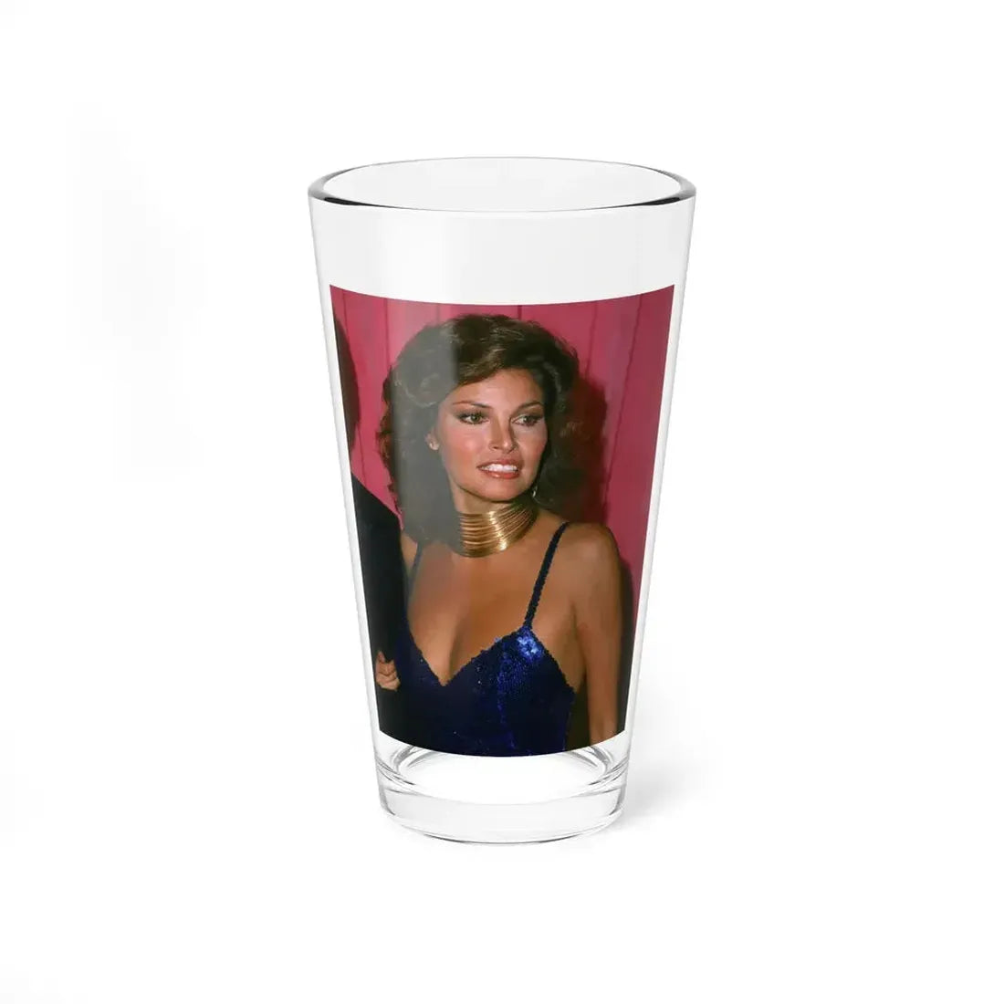 Raquel Welch #390 (Vintage Female Icon) Pint Glass 16oz 16oz - Go Mug Yourself