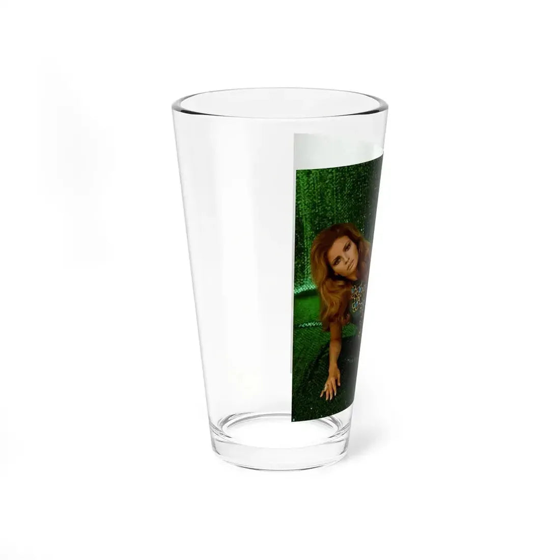 Raquel Welch #410 (Vintage Female Icon) Pint Glass 16oz - Go Mug Yourself