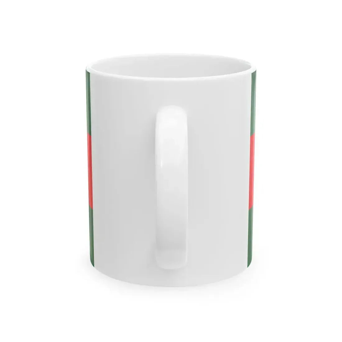 Rashtriya Rifles Flag (India) White Coffee Mug - Go Mug Yourself