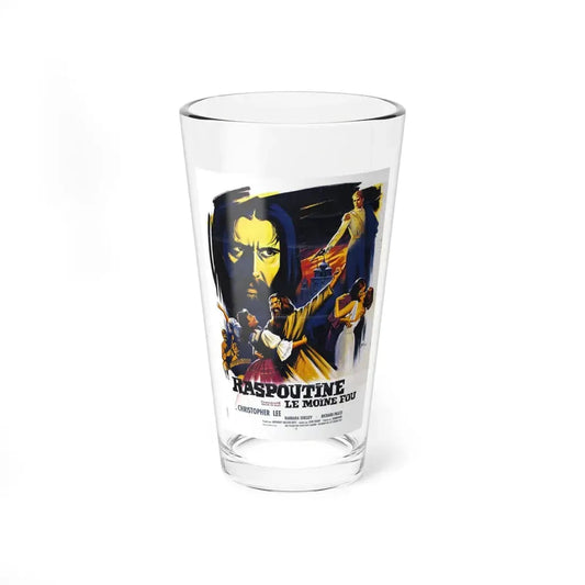 RASPUTIN THE MAD MONK (FRENCH) 1966 Movie Poster - Pint Glass 16oz 16oz - Go Mug Yourself