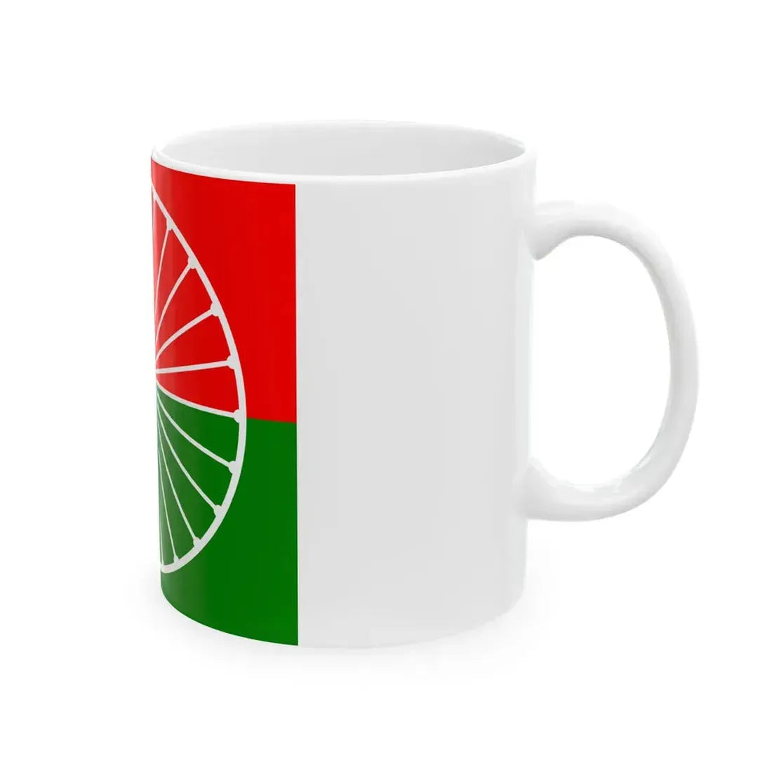Rastriya Janata Dal Nepal symbol (Nepal) White Coffee Mug - Go Mug Yourself
