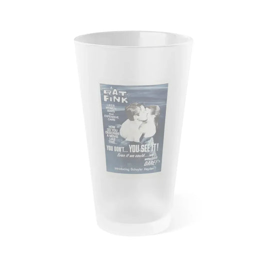 RAT PFINK A BOO BOO 1966 Movie Poster - Frosted Pint Glass 16oz Default Title - Go Mug Yourself