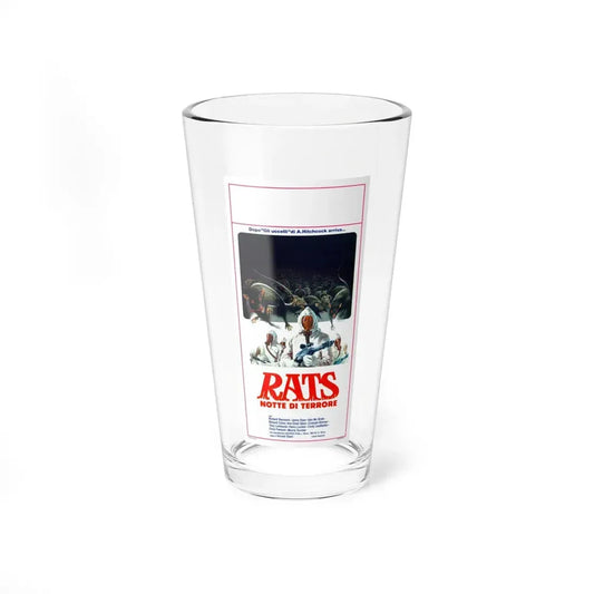 RATS NIGHT OF TERROR 1984 Movie Poster - Pint Glass 16oz 16oz - Go Mug Yourself