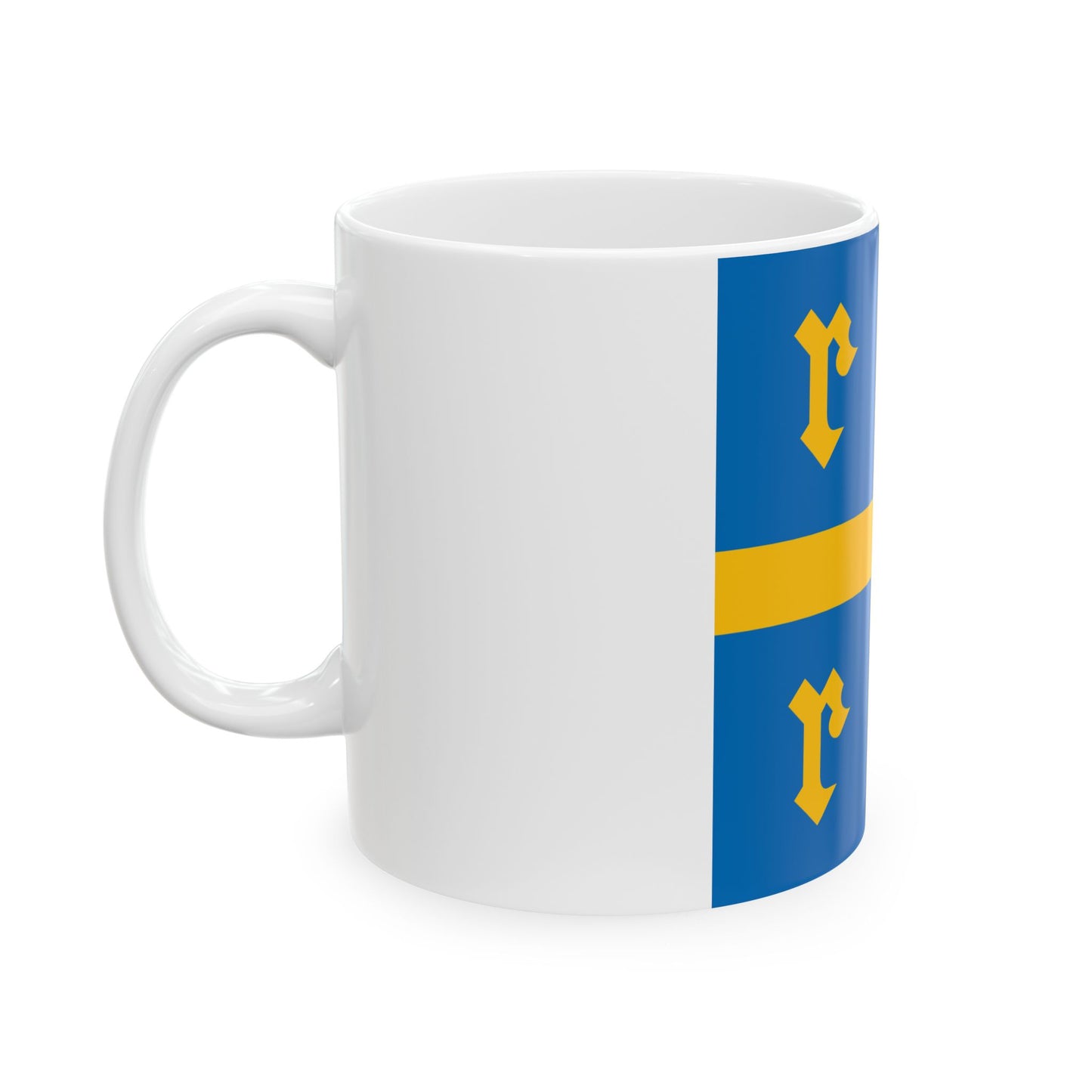 Rauma.lippu (Finland) White Coffee Mug-Go Mug Yourself