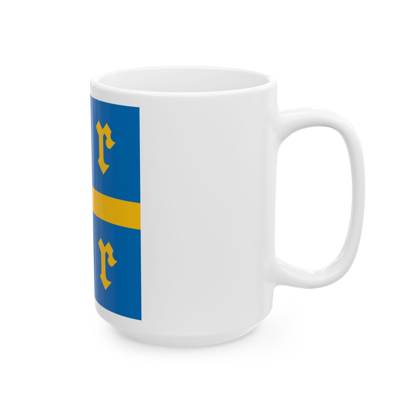 Rauma.lippu (Finland) White Coffee Mug-Go Mug Yourself