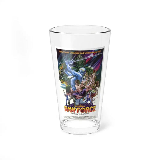 RAW FORCE 1982 Movie Poster - Pint Glass 16oz 16oz - Go Mug Yourself