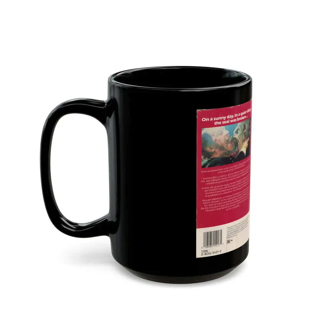 RAW HEAD REX (VHS COVER) - Black Coffee Mug - Go Mug Yourself