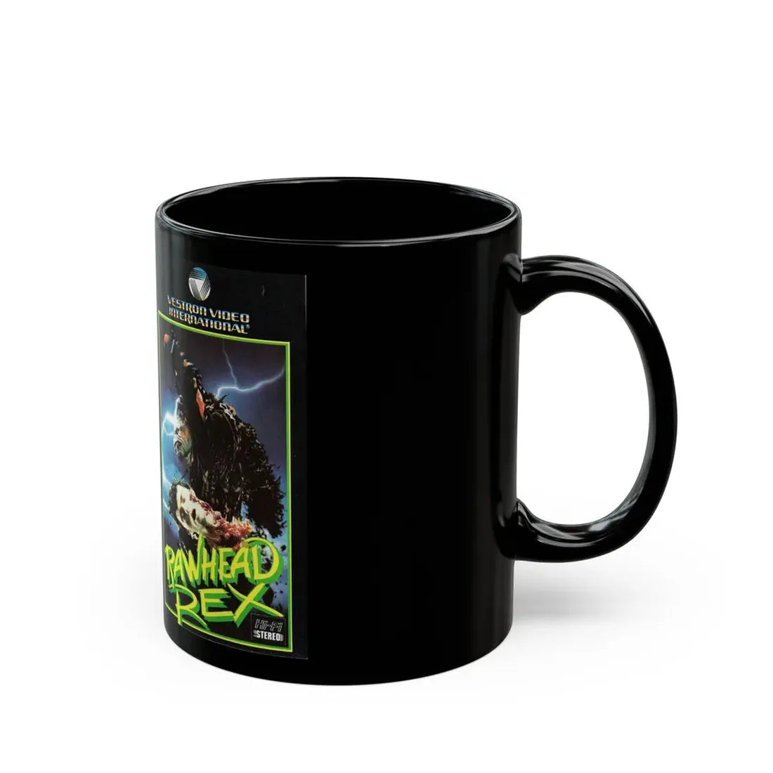 RAWHEAD REX (VHS COVER) - Black Coffee Mug - Go Mug Yourself