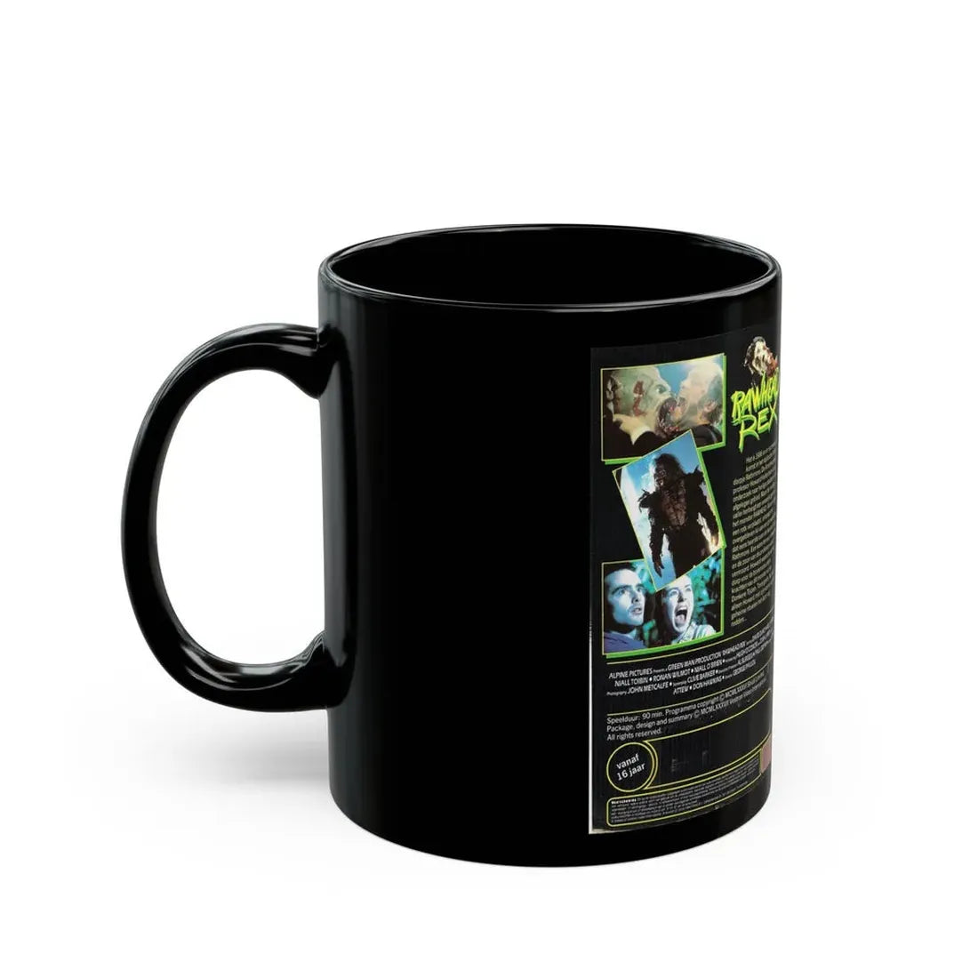 RAWHEAD REX (VHS COVER) - Black Coffee Mug - Go Mug Yourself