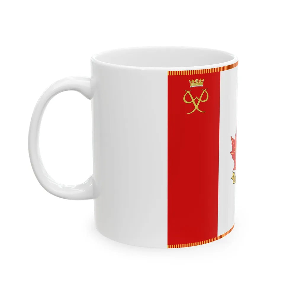 RCACC Camp Flag (Canada) White Coffee Mug - Go Mug Yourself