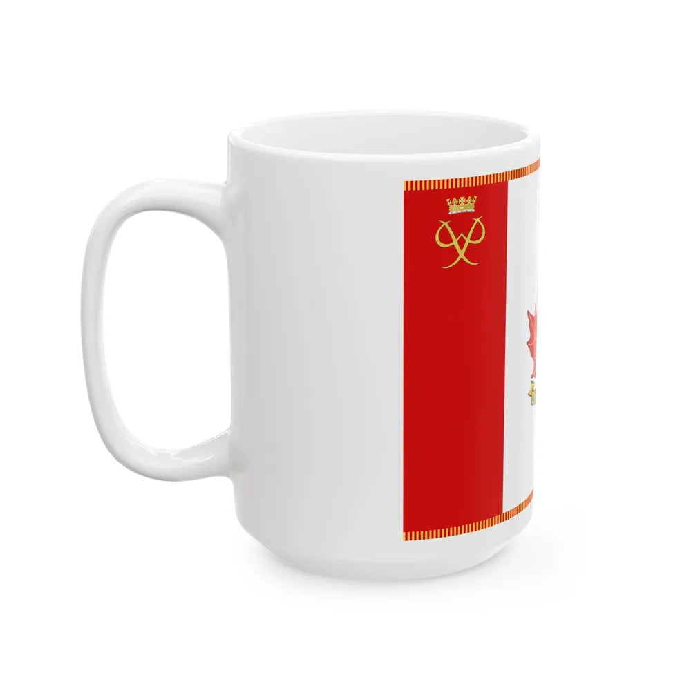 RCACC Camp Flag (Canada) White Coffee Mug - Go Mug Yourself