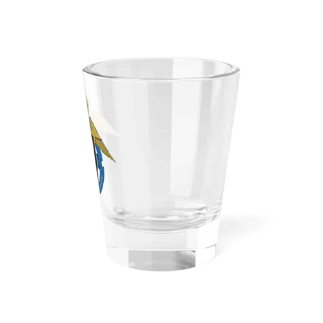 RDAF Squadron 721 (Denmark) (Coat of Arms) Shot Glass 1.5oz - Go Mug Yourself