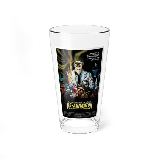 RE-ANIMATOR (3) 1985 Movie Poster - Pint Glass 16oz 16oz - Go Mug Yourself