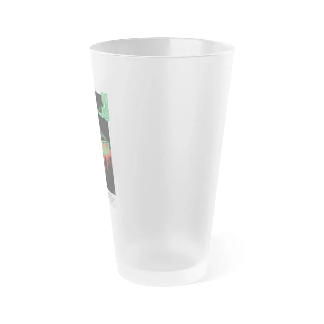 RE-ANIMATOR (ALAMO) 1985 Movie Poster - Frosted Pint Glass 16oz - Go Mug Yourself