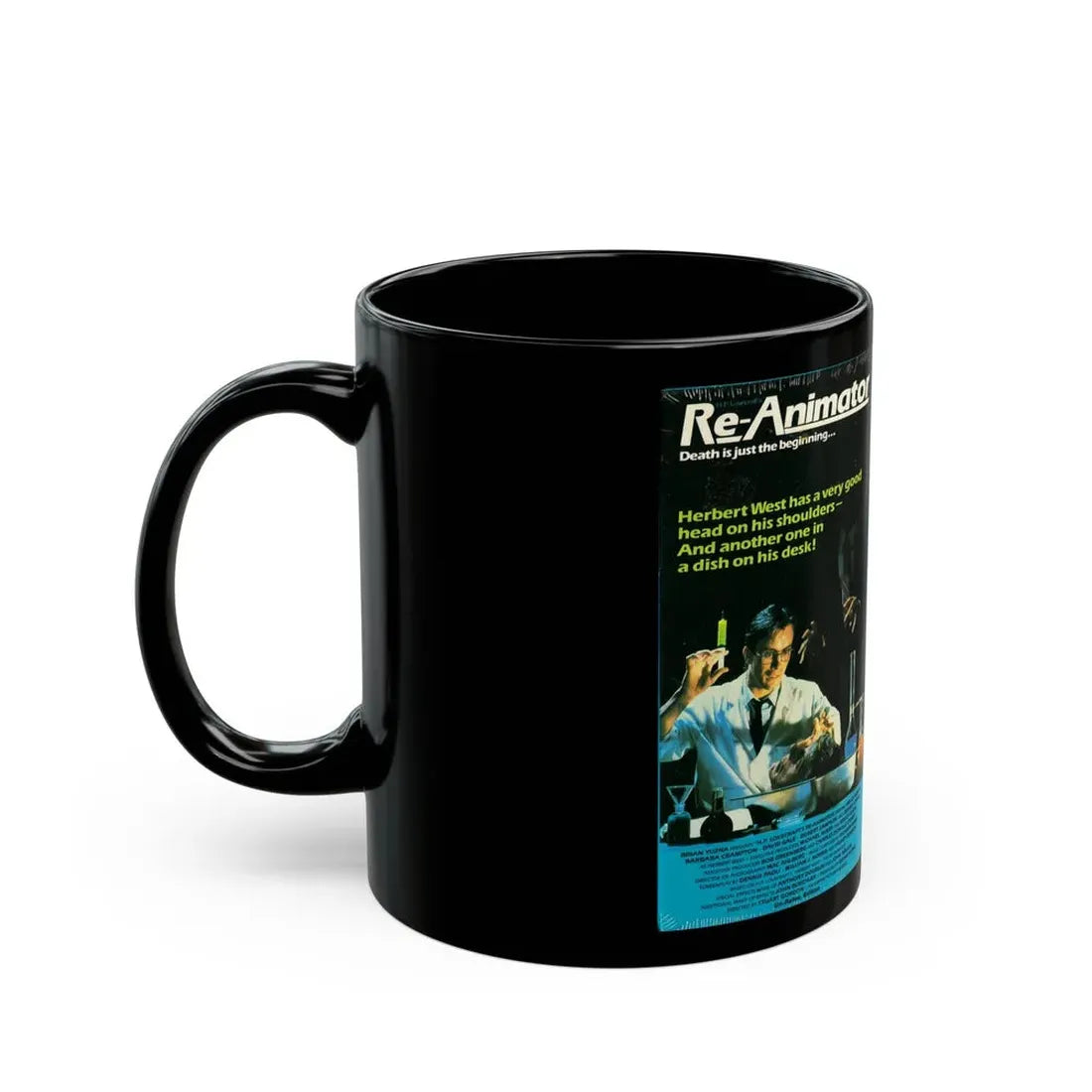 RE ANIMATOR VERSION 2 (VHS COVER) - Black Coffee Mug - Go Mug Yourself