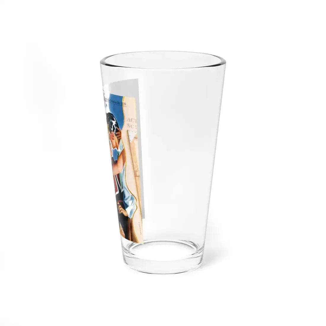 Ready For Reno, Collier's, October 28, 1938 (Magazine Illustration) Pint Glass 16oz - Go Mug Yourself