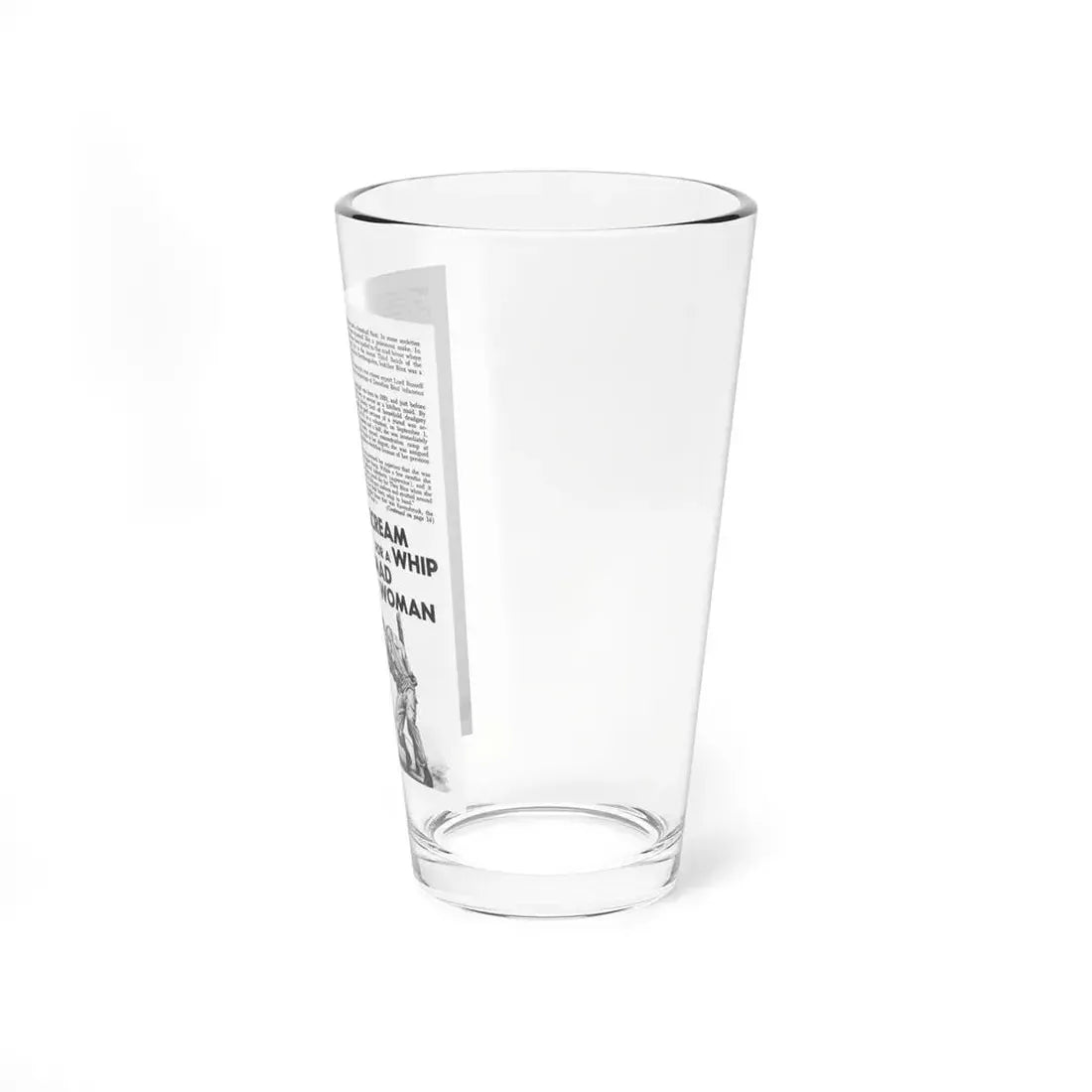 Real-Action-June-1963-2 (Magazine Illustration) Pint Glass 16oz - Go Mug Yourself