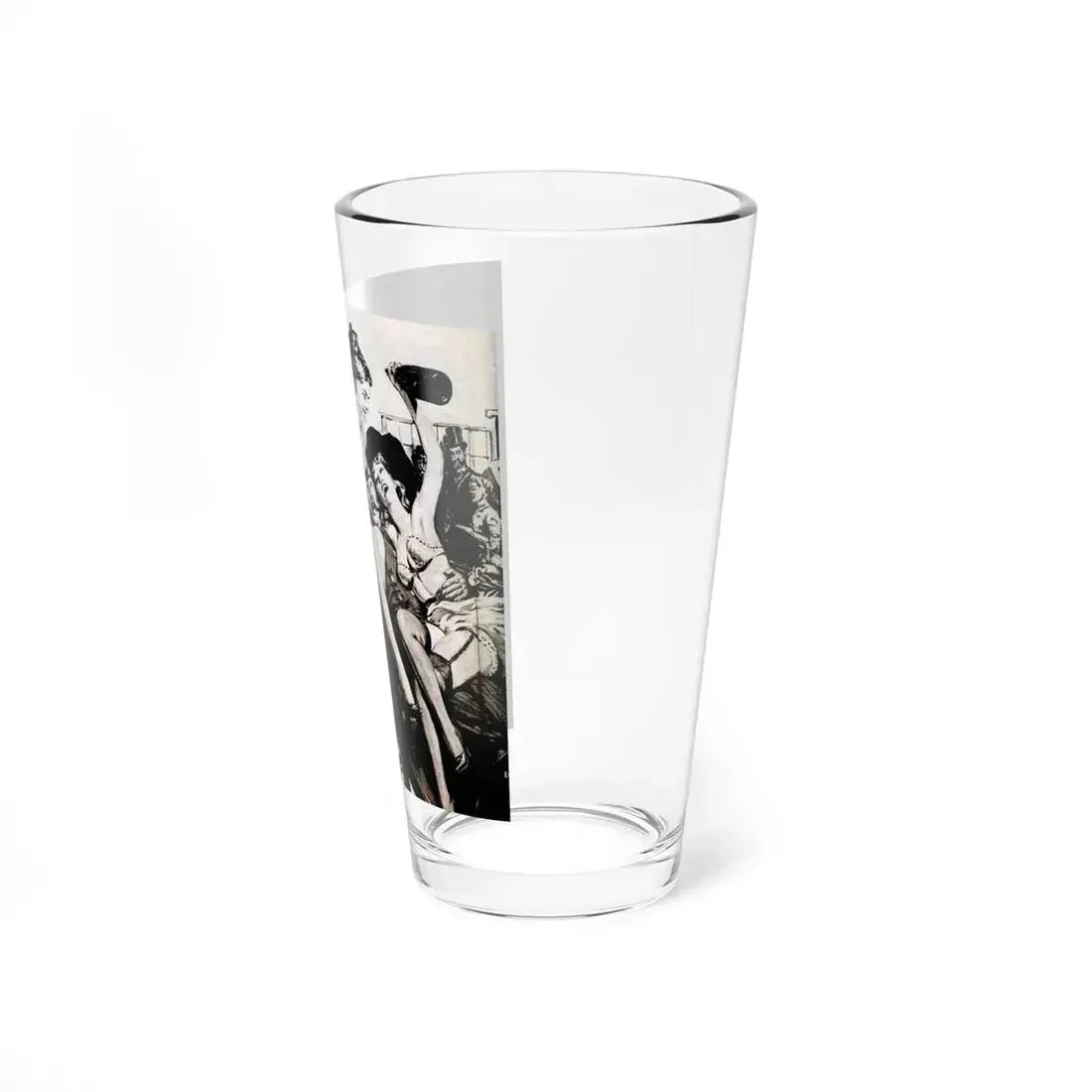 Real-Combat-Storeis-1972-01p38 (Magazine Illustration) Pint Glass 16oz - Go Mug Yourself
