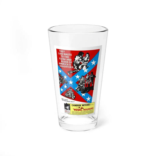 REBEL ROUSERS 1970 Movie Poster - Pint Glass 16oz 16oz - Go Mug Yourself
