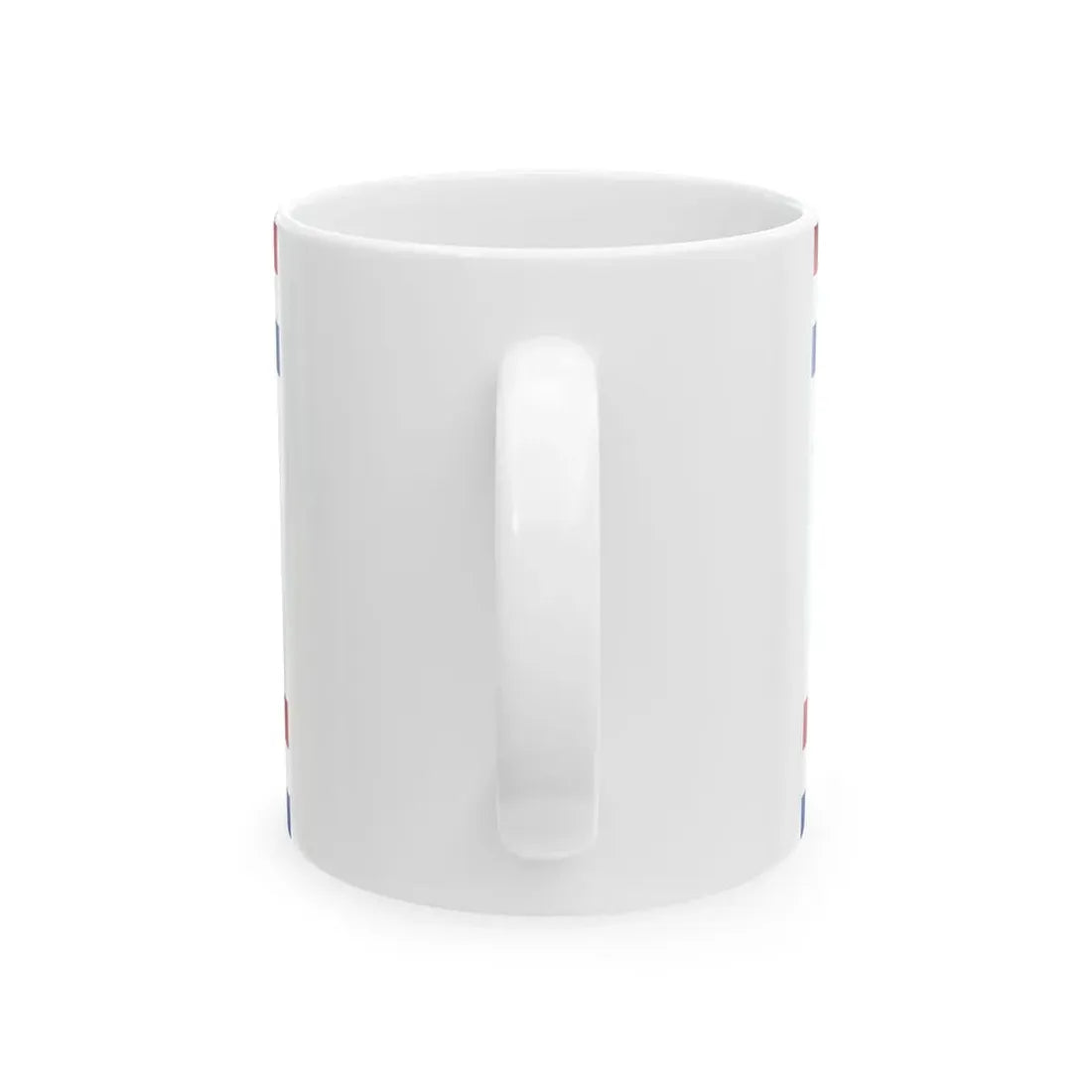 Reconstructie Onderscheidingsvlag Minister van Defensie Nederland KL 1939-1957 (Netherlands) White Coffee Mug - Go Mug Yourself