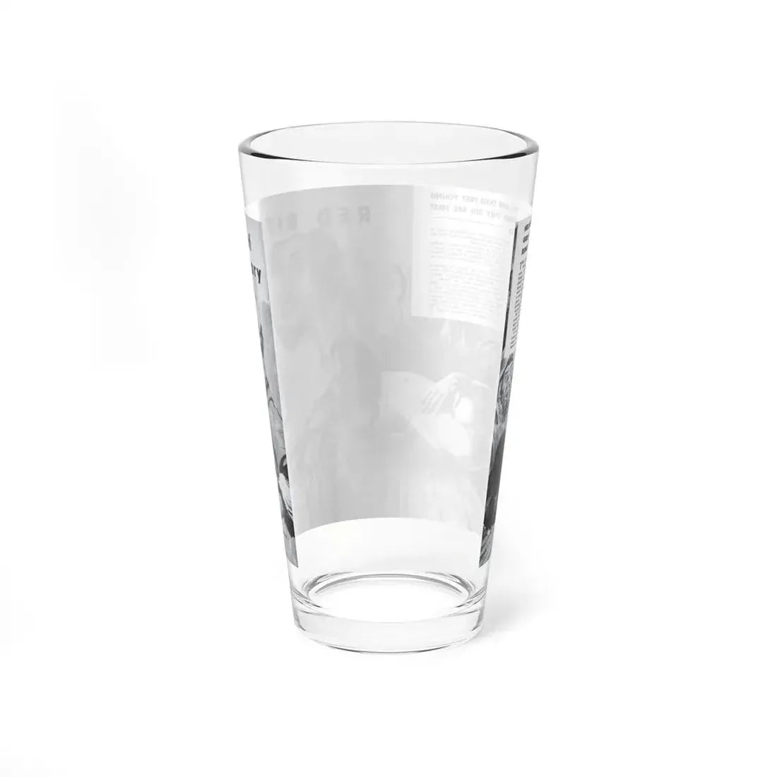 Red Bitch of Hungary, Peril magazine, June 1957 (Magazine Illustration) Pint Glass 16oz - Go Mug Yourself