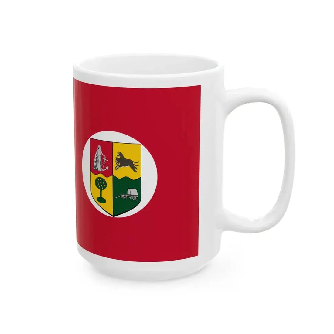 Red Ensign of South Africa 1912-1951 (Namibia) White Coffee Mug - Go Mug Yourself