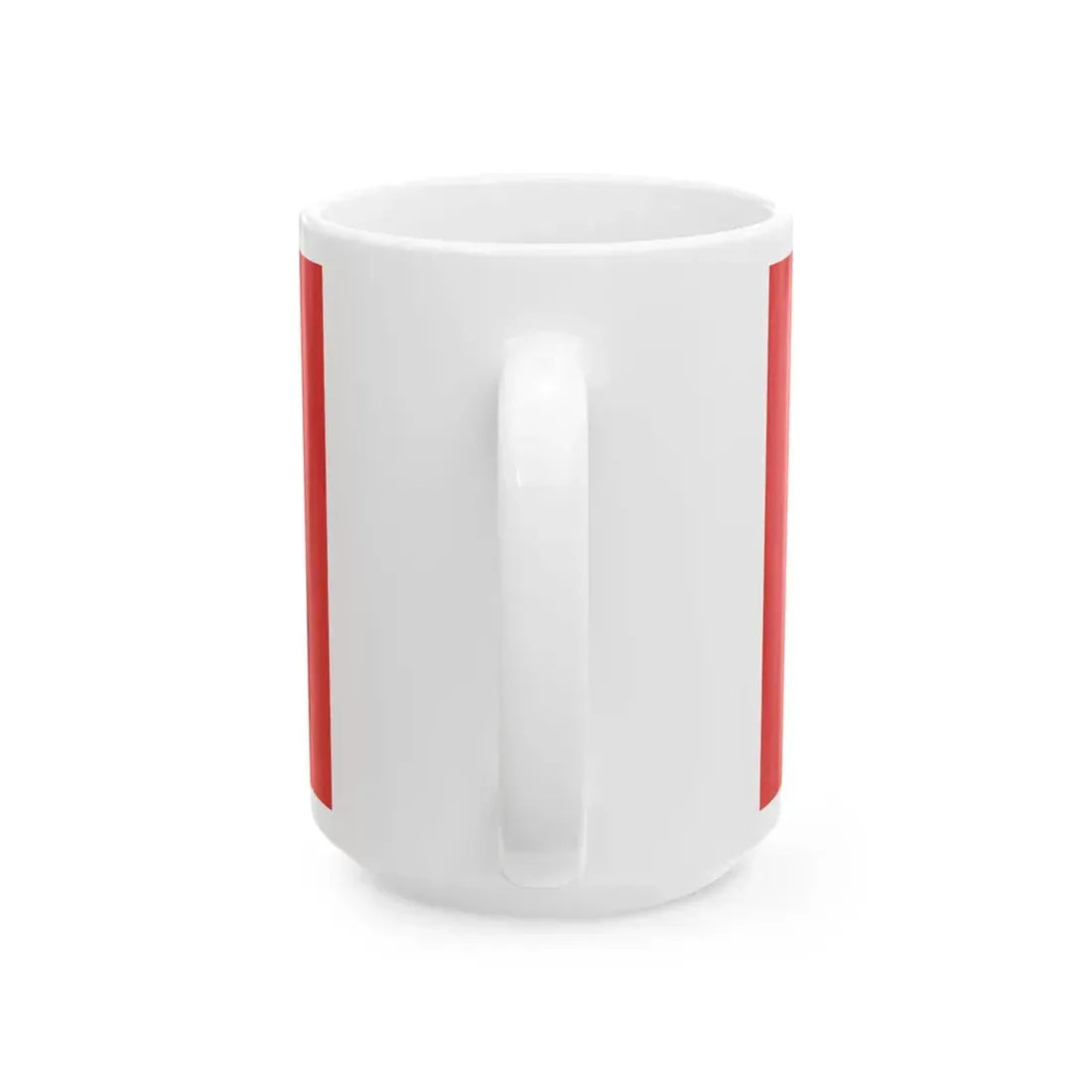 Red flag of Batavia Verlag von Krais und Hoffmann (Netherlands) White Coffee Mug - Go Mug Yourself