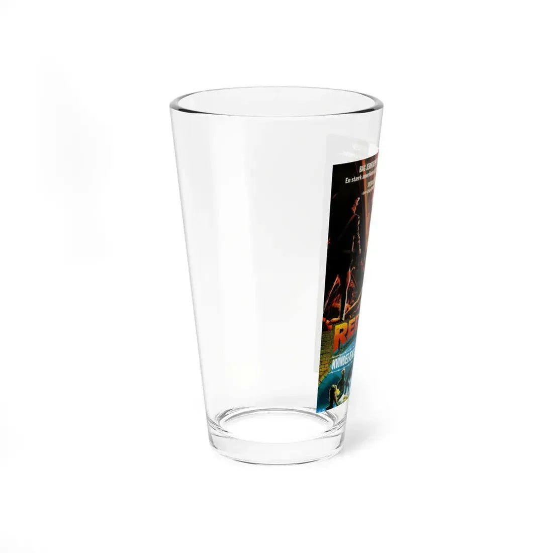 RED HEAT (DANISH) 1988 Movie Poster - Pint Glass 16oz - Go Mug Yourself