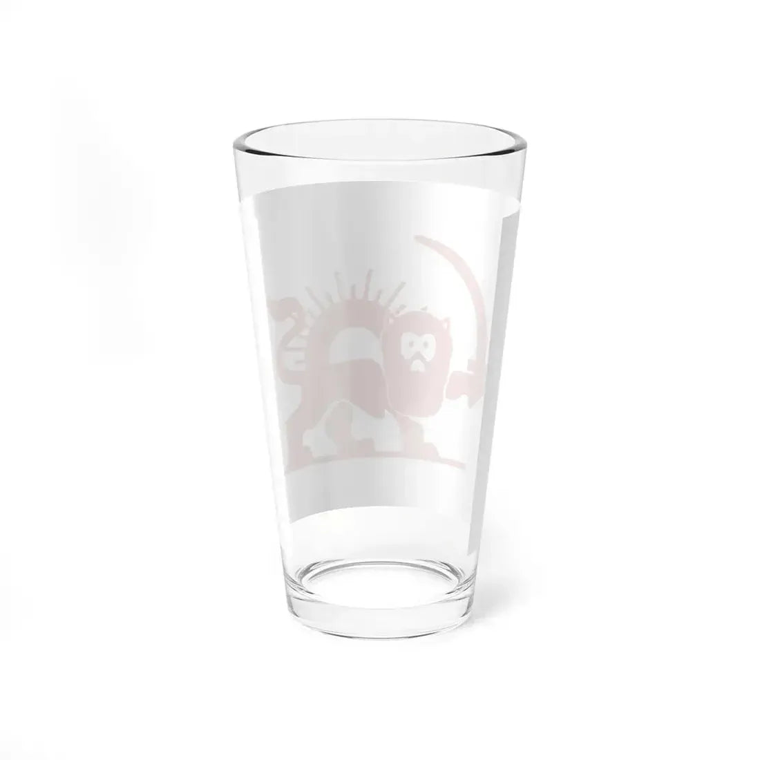Red Lion with Sun (Iran) Pint Glass 16oz - Go Mug Yourself