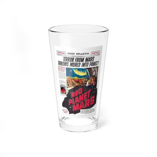 RED PLANET MARS 1952 Movie Poster - Pint Glass 16oz 16oz - Go Mug Yourself