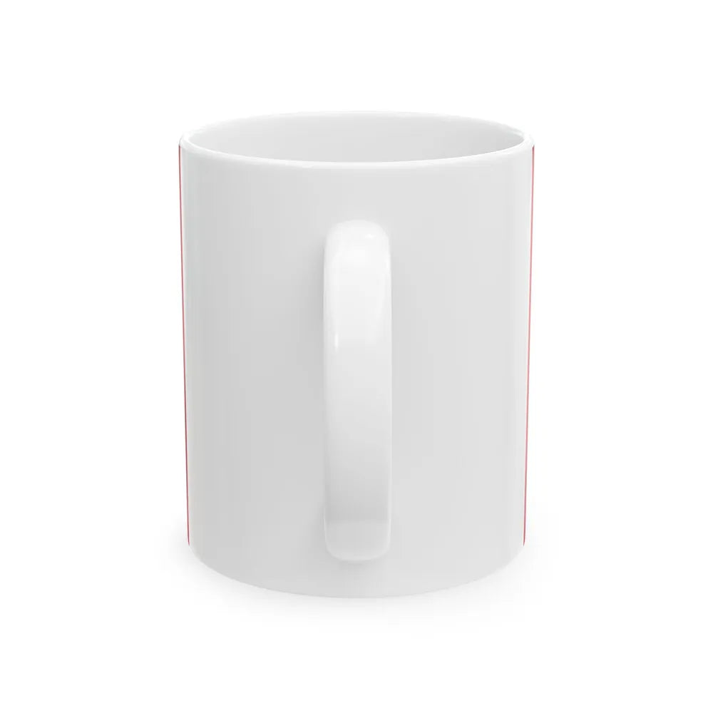 Red Rovers Flag (United States) White Coffee Mug - Go Mug Yourself
