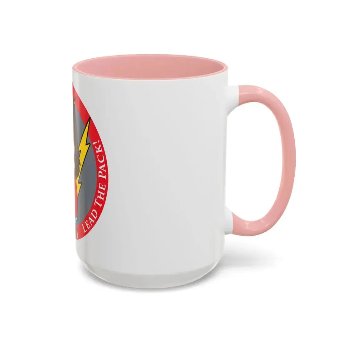 Red Wolfhound Patch (U.S. Air Force) Accent Coffee Mug - Go Mug Yourself