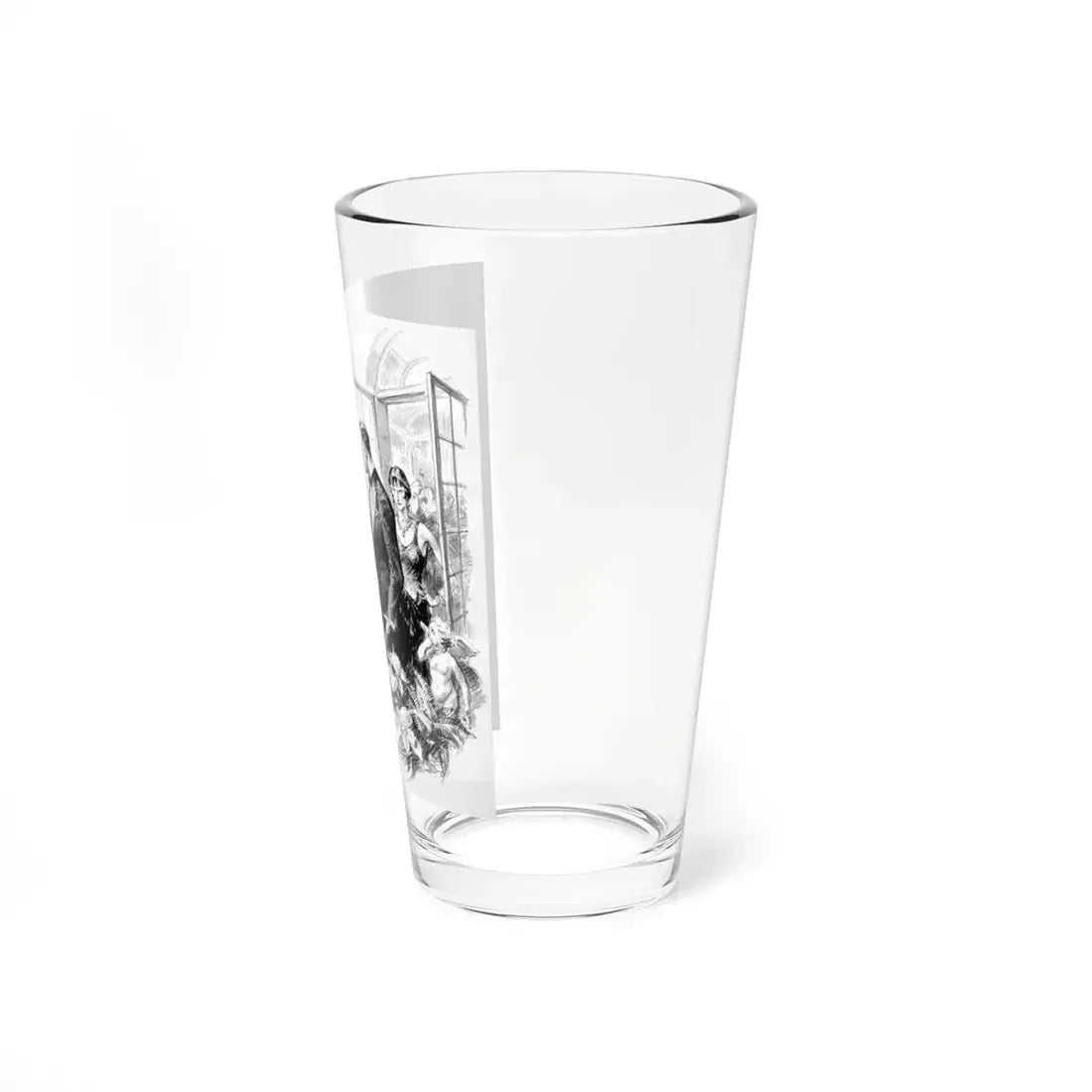 Redbook magazine story illustrations 2 (Magazine Illustration) Pint Glass 16oz - Go Mug Yourself