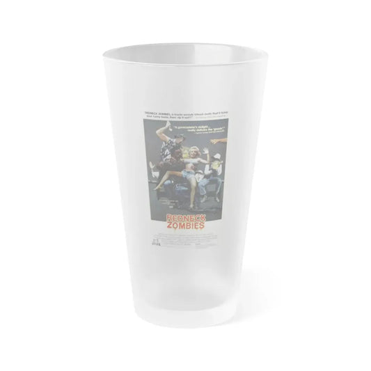 REDNECK ZOMBIES 1989 Movie Poster - Frosted Pint Glass 16oz Default Title - Go Mug Yourself