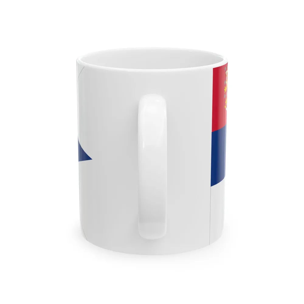 Regental standard of Finland (Finland) White Coffee Mug - Go Mug Yourself