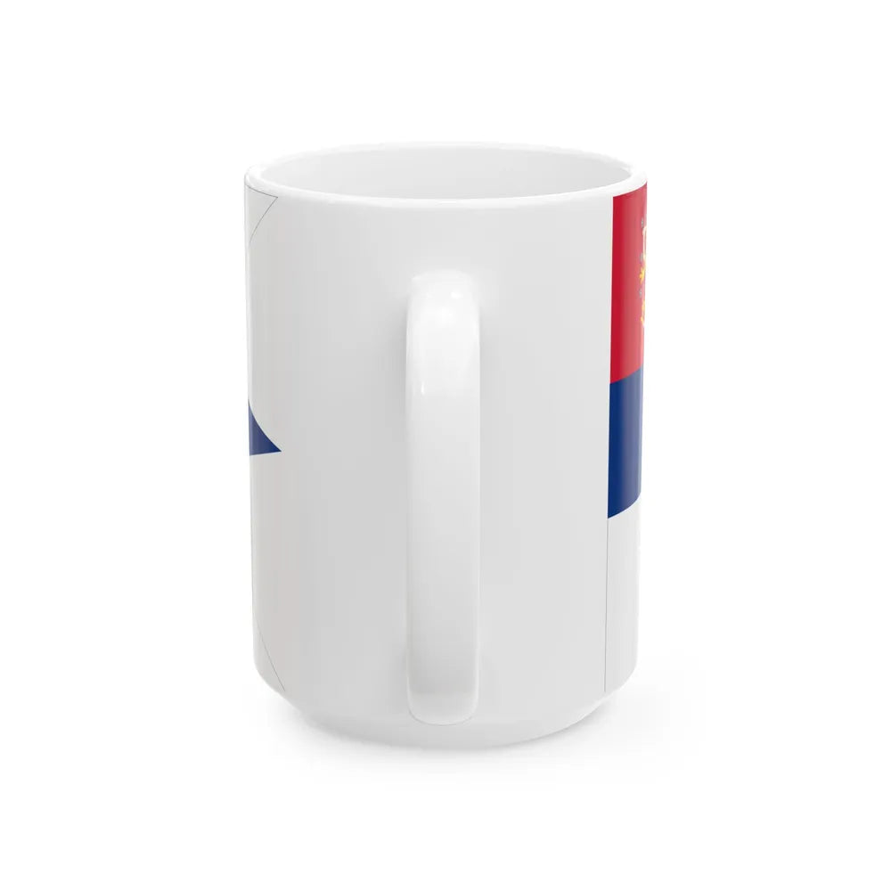 Regental standard of Finland (Finland) White Coffee Mug - Go Mug Yourself