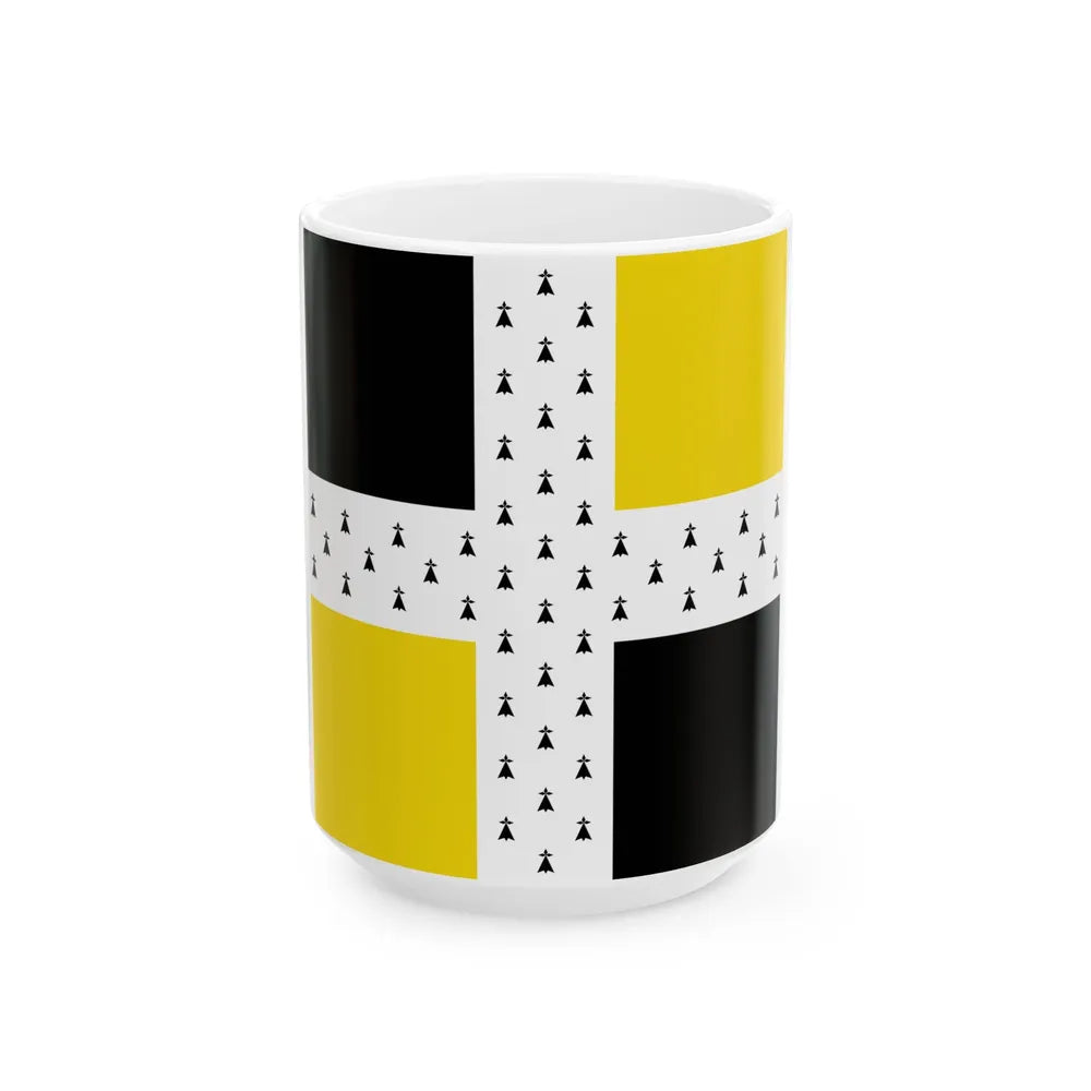 Regiment-bretagne-1658-1740 (Belgium) White Coffee Mug 15oz - Go Mug Yourself