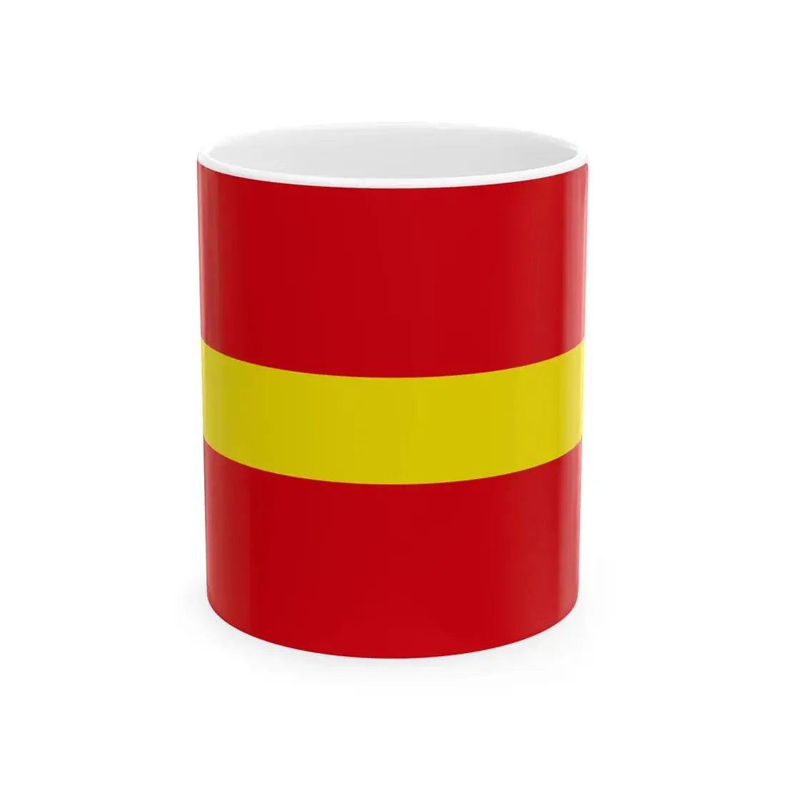 Regimental flag of Algiers (Algeria) White Coffee Mug 11oz - Go Mug Yourself