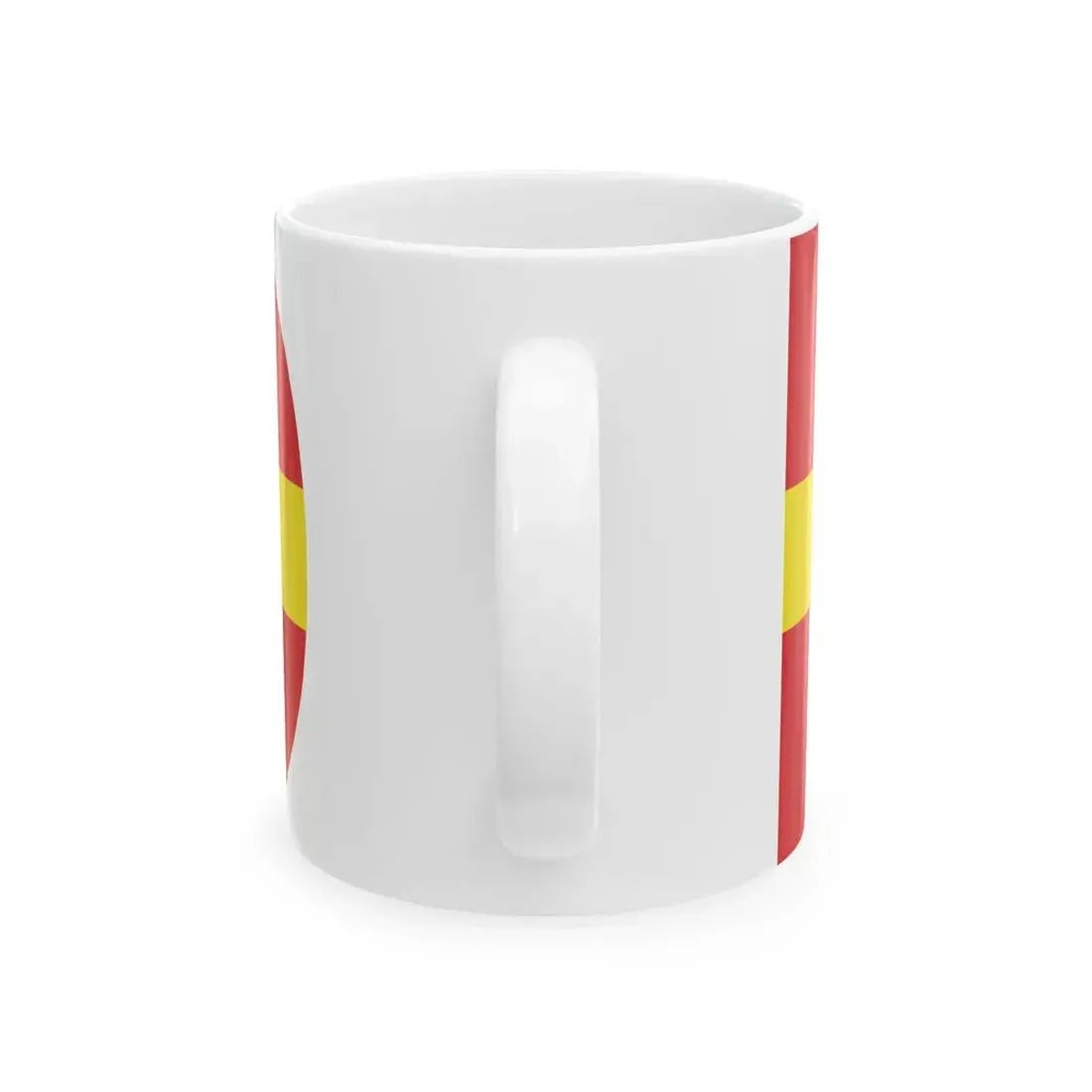 Regimental flag of Algiers (Algeria) White Coffee Mug - Go Mug Yourself