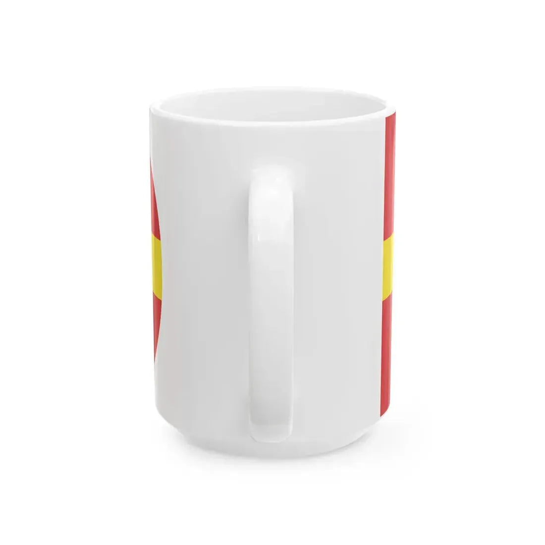 Regimental flag of Algiers (Algeria) White Coffee Mug - Go Mug Yourself