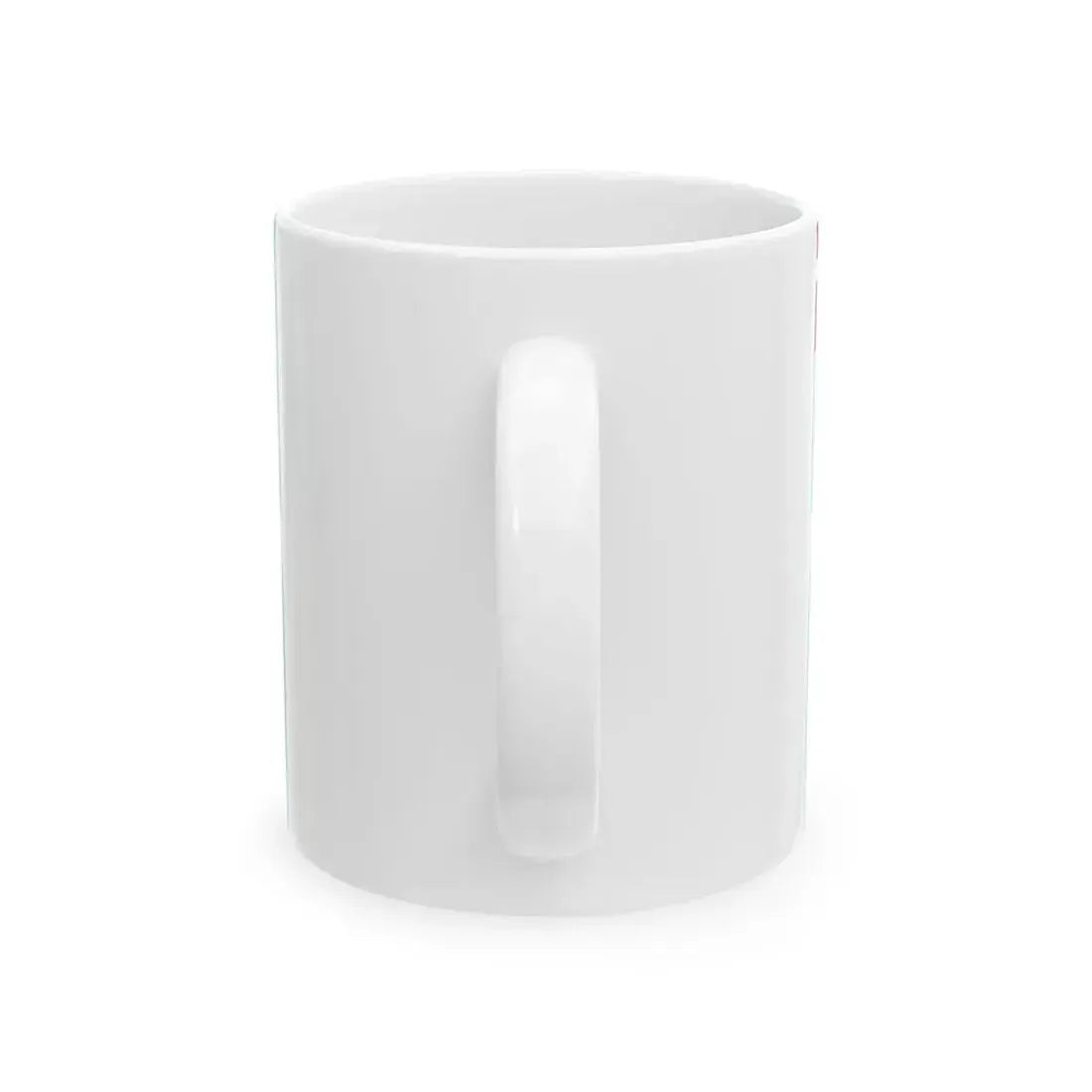 Regimental flag of Funen Infantry Regiment 1778-1785 (Denmark) White Coffee Mug - Go Mug Yourself