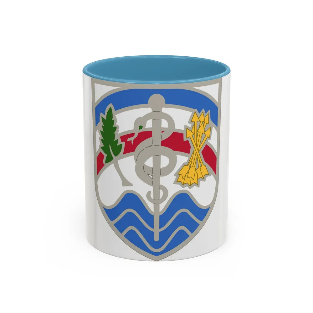Regional Health Command Atlantic (U.S. Army) Accent Coffee Mug 11oz Light Blue - Go Mug Yourself
