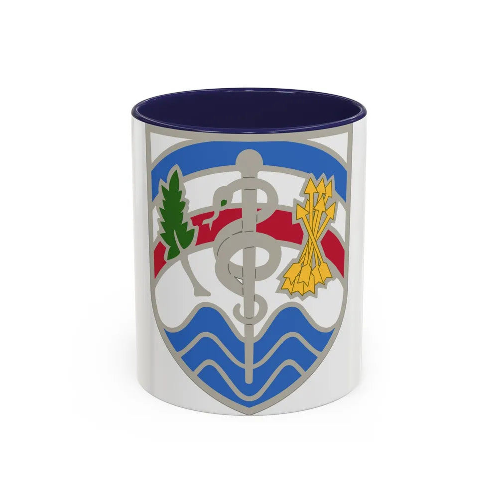 Regional Health Command Atlantic (U.S. Army) Accent Coffee Mug 11oz Navy - Go Mug Yourself