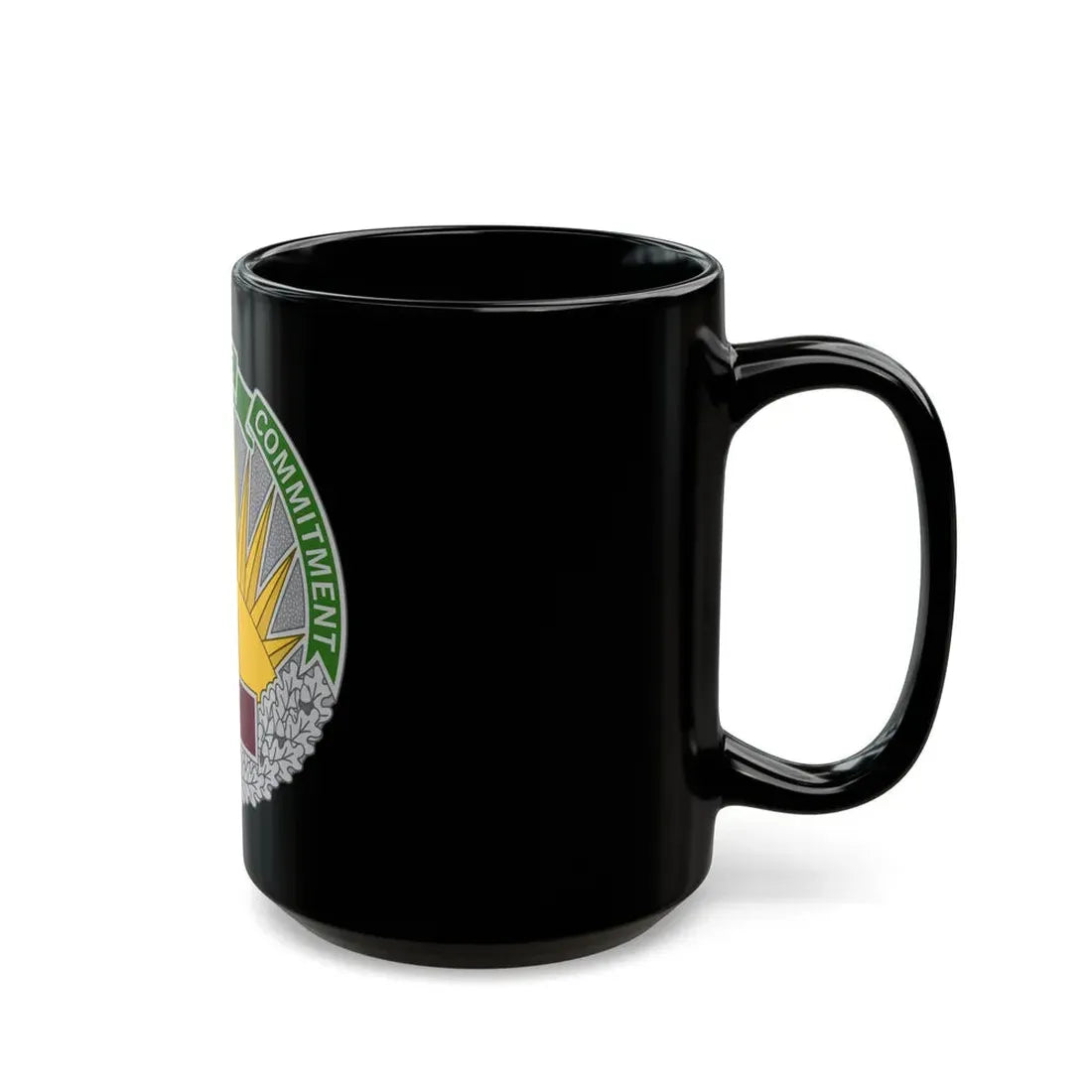 Regional Health Command Central (U.S. Army) Black Coffee Mug - Go Mug Yourself