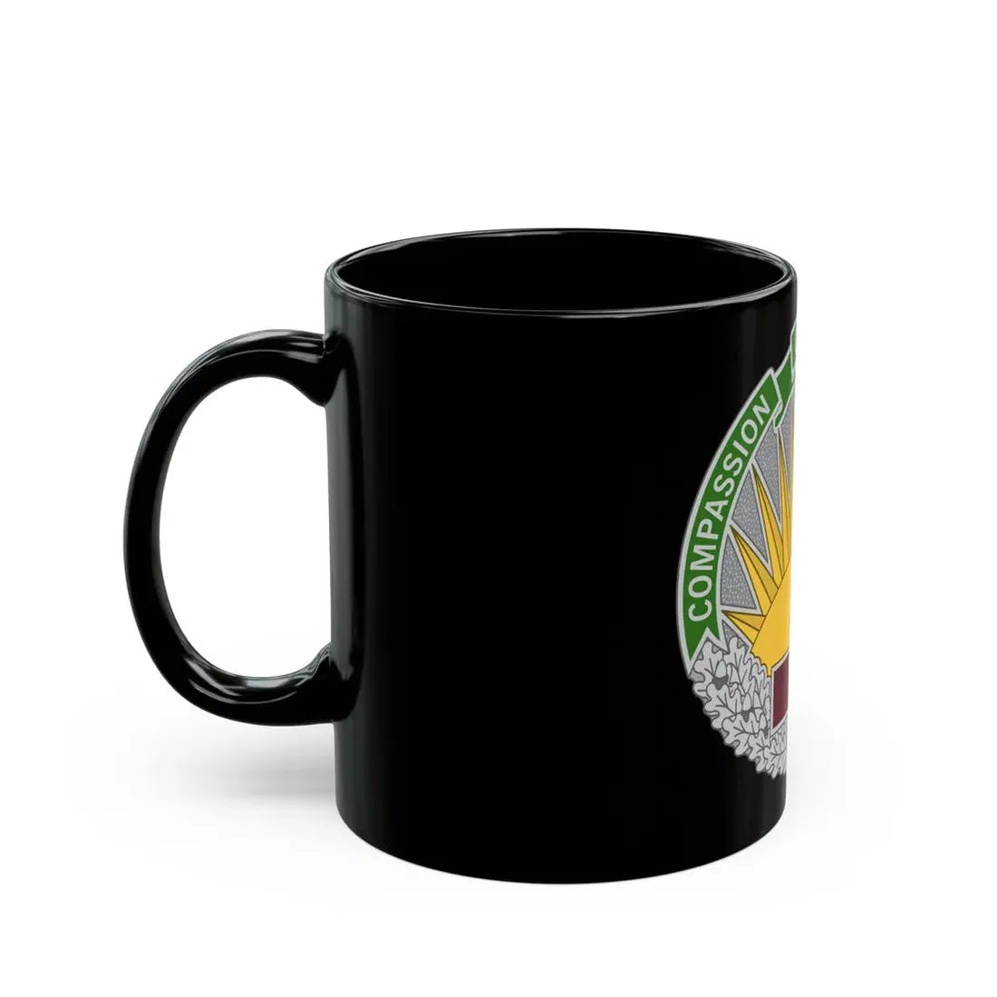 Regional Health Command Central (U.S. Army) Black Coffee Mug - Go Mug Yourself